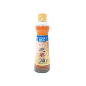 福达坊一级压榨纯芝麻油180ml