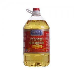 福达坊花生浓香调和油5L