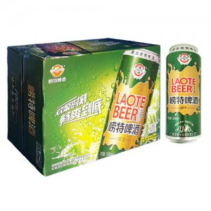 崂特黄啤易拉罐
