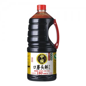 中坝口蘑头鲜原汁生抽1.8L
