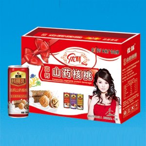 优酥高钙山药核桃牛奶手提装
