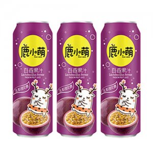 鹿小萌百香果汁