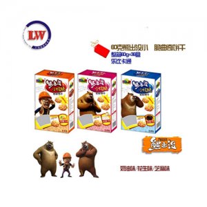 乐比卡通熊出没小炫脆