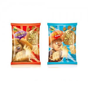 乐比卡通熊出没造型饼干（袋装）