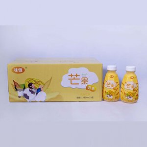 味傲芒果奶昔风味饮品380ml×15瓶