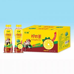 启硕柠的茶港式柠檬茶饮料600ml15瓶