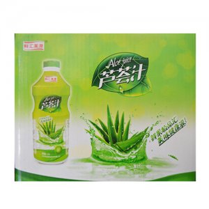 鲜汇美源芦荟汁1.25L6瓶盒装