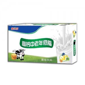 馨乐园高钙中老年低脂奶250ml20盒装