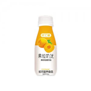 优汇多黄桃味果粒乳酸菌饮品310ml