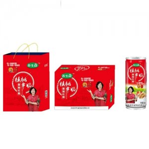 养生冠核桃牛奶复合蛋白饮品240ml