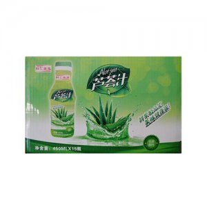 鲜汇美源芦荟汁饮品450ml15瓶装