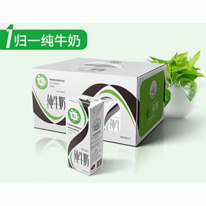 归一纯牛奶