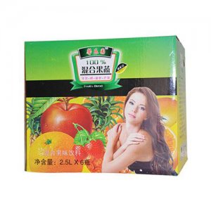 馨乐园混合果蔬混合果味饮料2.5L6瓶装