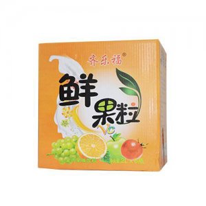 齐乐福鲜果粒果肉果味饮料2L6瓶装