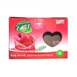 鲜汇美源石榴汁450ml8瓶装