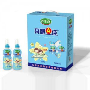 养生冠亮眼A佳原味乳酸菌饮品