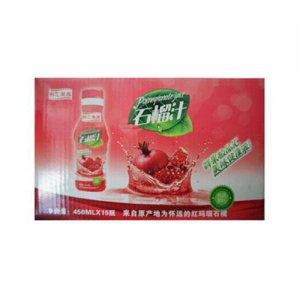 鲜汇美源石榴汁450ml15瓶装