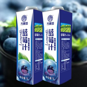 万果园饮品蓝莓汁饮料 1L