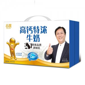 百慧高钙特浓牛奶(箱)