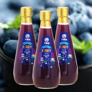 万果园饮品蓝莓汁饮料 360ml