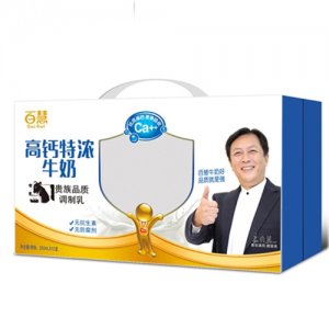 百慧高钙特浓牛奶12礼盒