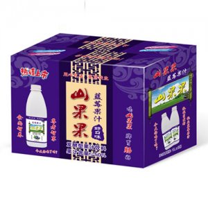 华北制药山果果蓝莓果汁1LX8瓶