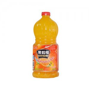 齐乐福果粒橙橙粒果味饮料2.5L
