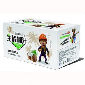 熊出没鲜榨椰汁