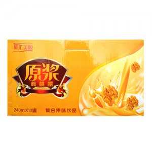 鲜汇美源原浆核桃露240ml10瓶装