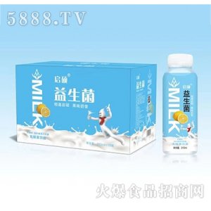启硕益生菌奶昔乳酸菌饮品柠檬味310ml15瓶