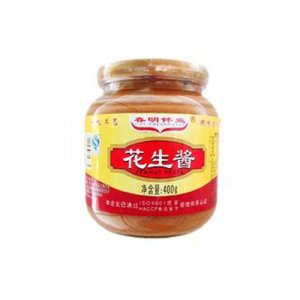 春明牌400g花生酱玻璃瓶