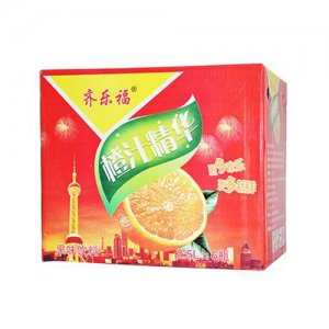齐乐福橙汁精华果味饮料2.5L6瓶装