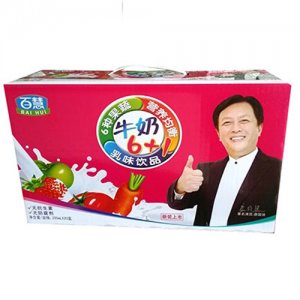 百慧果味奶箱装