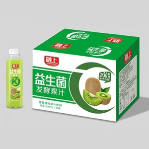 融上益生菌发酵果汁猕猴桃味500ml15瓶