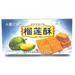 六朝之都榴莲酥100g