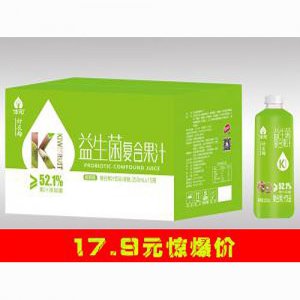 体知饮品猕猴桃益生菌发酵果汁