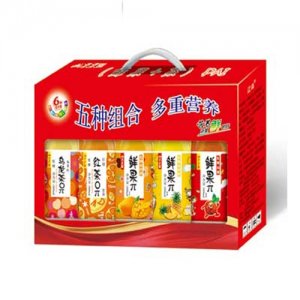 华北制药鲜果π果汁饮料五种组合