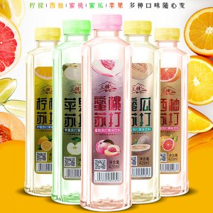 三锋果味苏打水饮料系列