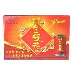 运源六朵金银花凉茶