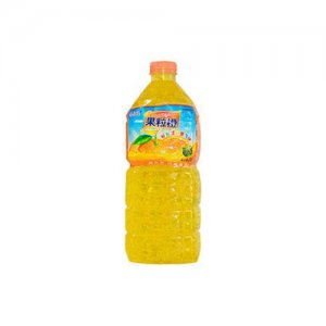 齐乐福果粒橙果肉果味饮料2L