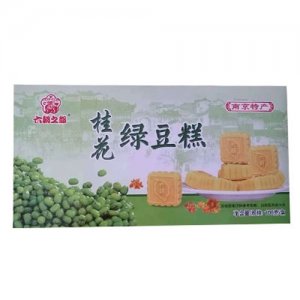 六朝之都桂花绿豆糕