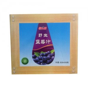 馨乐园生榨蓝莓汁828ml18瓶装