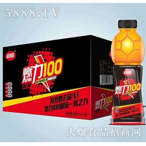 启硕燃力100维生素功能饮料600ml15瓶