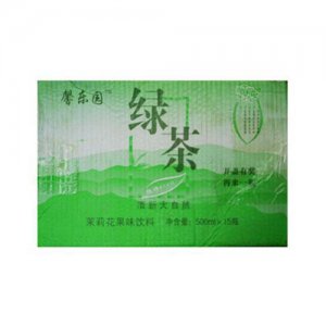 馨乐园绿茶茉莉花果味饮料500ml15瓶装
