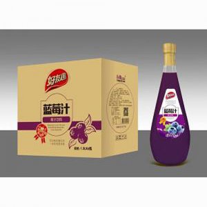 好友趣1.5L 蓝莓汁