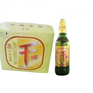 三九晶纯干啤500ml1×12装