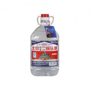 颐和园桶装二锅头白酒2升