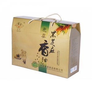 惠真黑芝麻香油礼盒