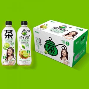 华洋茶元气泡泡茶泰式青柠红茶饮品