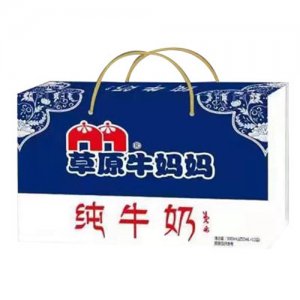 草原牛妈妈纯牛奶饮品盒装